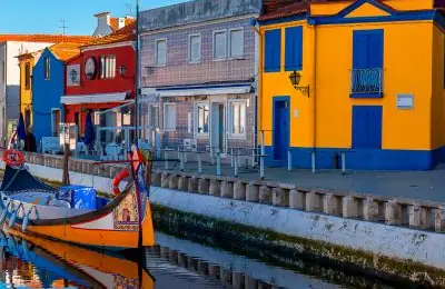 Vista do distrito de Aveiro