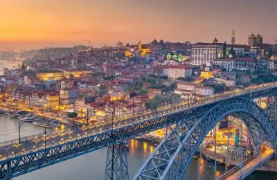 Vista da cidade do Porto